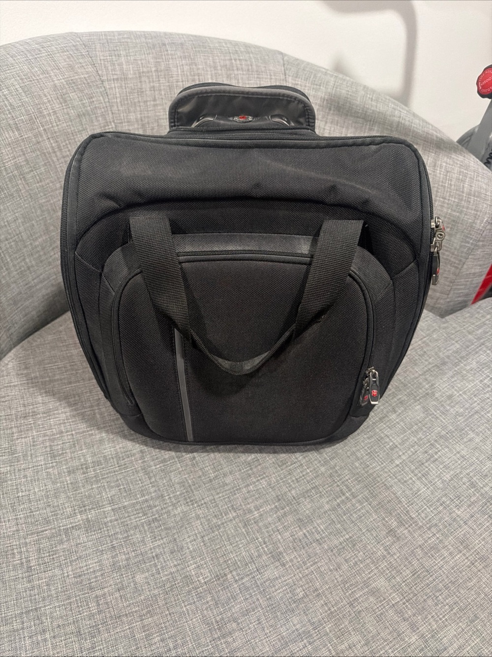 Victorinox Black Laptop Briefcase with Front Pocket